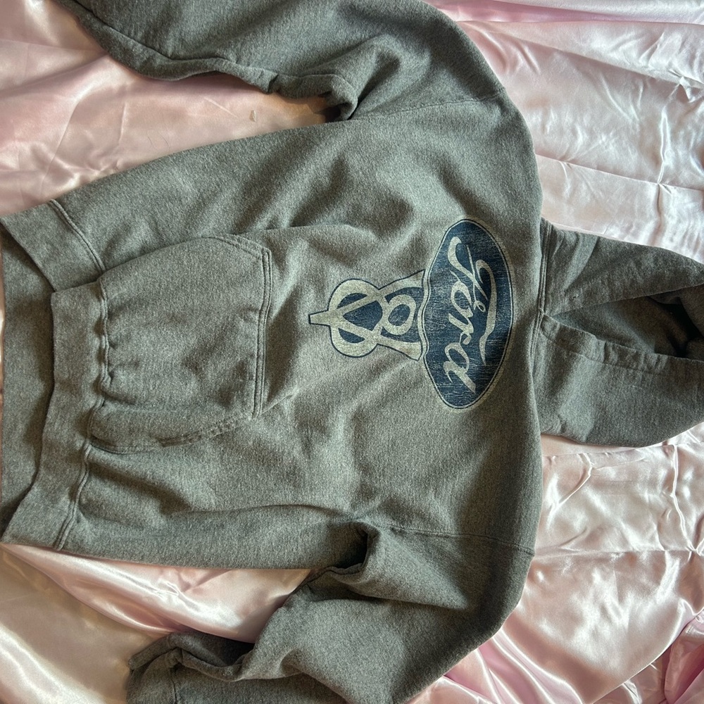 Gildan Heather Gray Hoodie